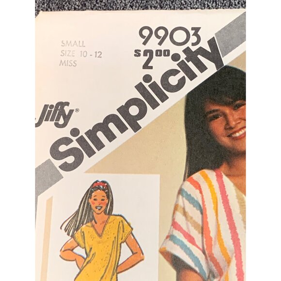 Simplicity Misses Shirt Tunic Sewing Pattern sz 10-12 9903 - uncut - Picture 2 of 3